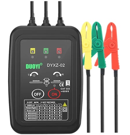 434898 ΦΑΣΗΜΕΤΡΟ ΑΝΕΠΑΦΗΣ ΔΟΚΙΜΗΣ ΜΟΤΕΡ DYXZ-01 DYI - Image 1